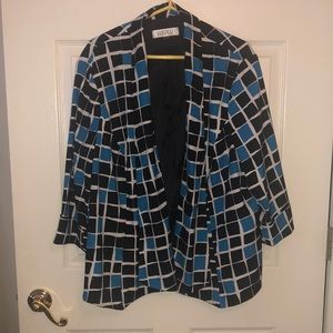 Beautiful Plus Sized Squared Blazer